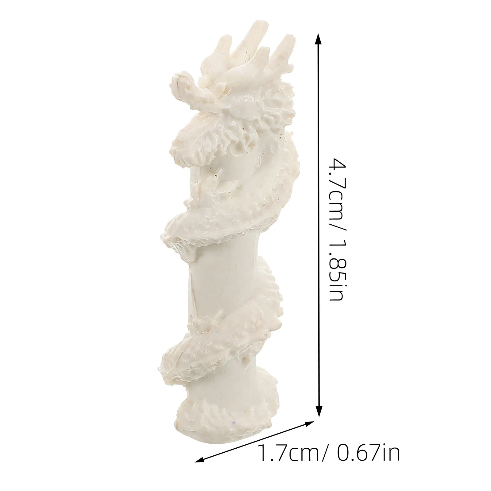 Mini Sand Table Architectural Landscape Sculpture Blank DIY Painting Statue Creative Display for Home Ornament Micro Landscape