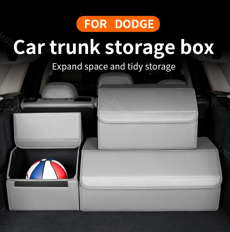Para caja de almacenamiento de maletero de coche DODGE Caliber Viper Ram Impermeable, fácil de limpiar, plegable, adecuada tanto para uso doméstico como en el automóvil.