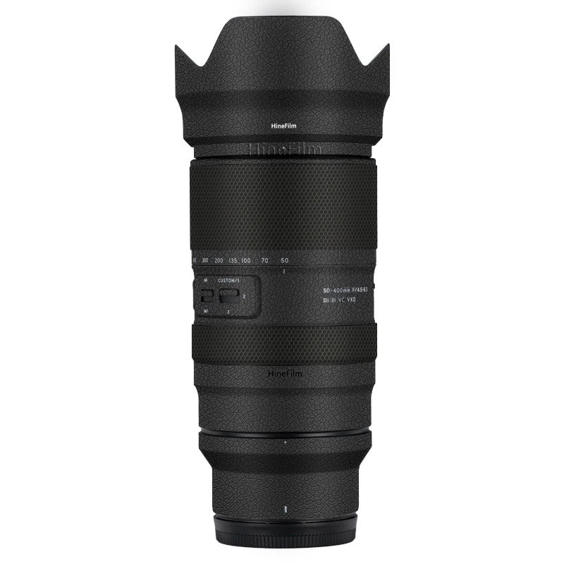 タムロン用hinefilmスキン,Zマウントレンズステッカー,50-400mm,ニコン