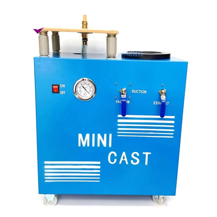 4L/6L الفولاذ المقاوم للصدأ مجوهرات فراغ آلة الصب الذهب والفضة معدن الاستثمار المفقودة معدات صب الشمع لصنع المجوهرات #3