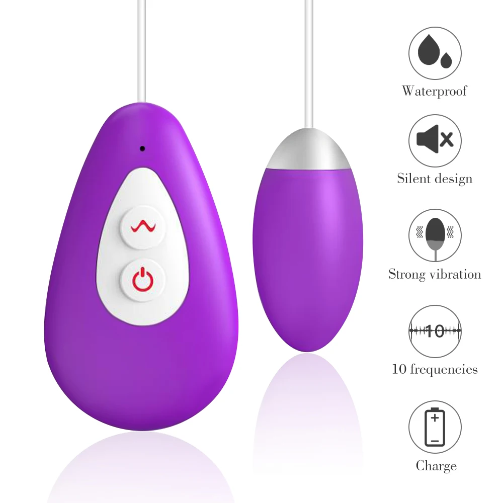 20 Speed Powerful Vibrating Egg Remote Control Vibrator Bullet Silicone Massage Ball Clitori Stimulator Erotic Sex Toy for Women