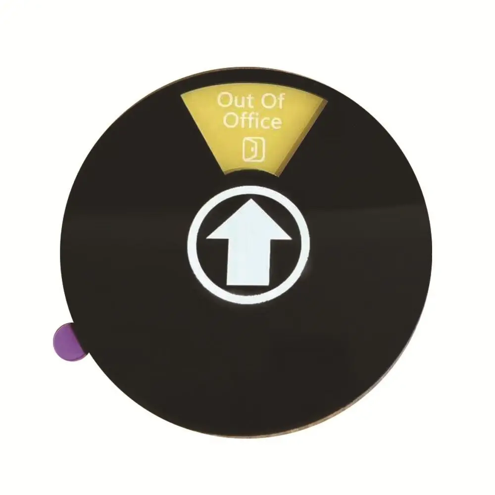 

Акриловый индикатор состояния двери для офиса: «Не беспокоить», быстрый переключатель конфиденциальности, 6 положений, акриловый слайдер для офиса