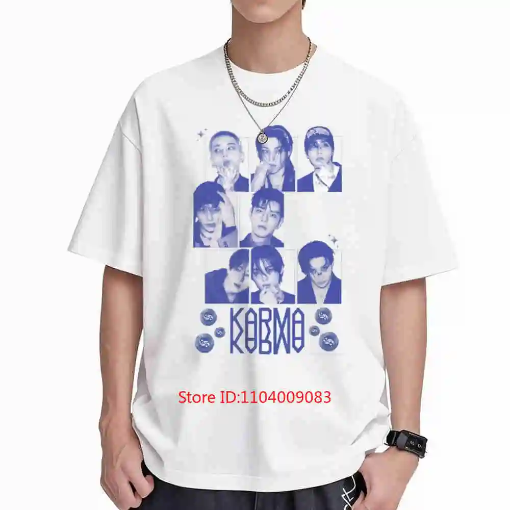 SKZ Fans Fandom Exclusive Print Short Sleeve Tee 100% Cotton T-Shirt