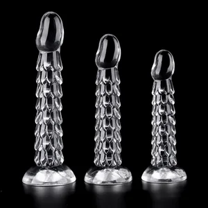 17.5-23cm Naga Dildo Cangkir Hisap Steker Anal Cambuk Buttplug Dilator Anus Masturbator Vagina Wanita Steker Pantat Mainan Seks untuk Pria 8 sextoy naga penjualan terbaik - №
