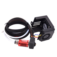 Creality Ender 3/CR10/Emder5/Ender 3 V2 Full Hotend kit With 12V/24V 4010 Cooling Fan 0.4mm Nozzle For Ender 3 3d printer
