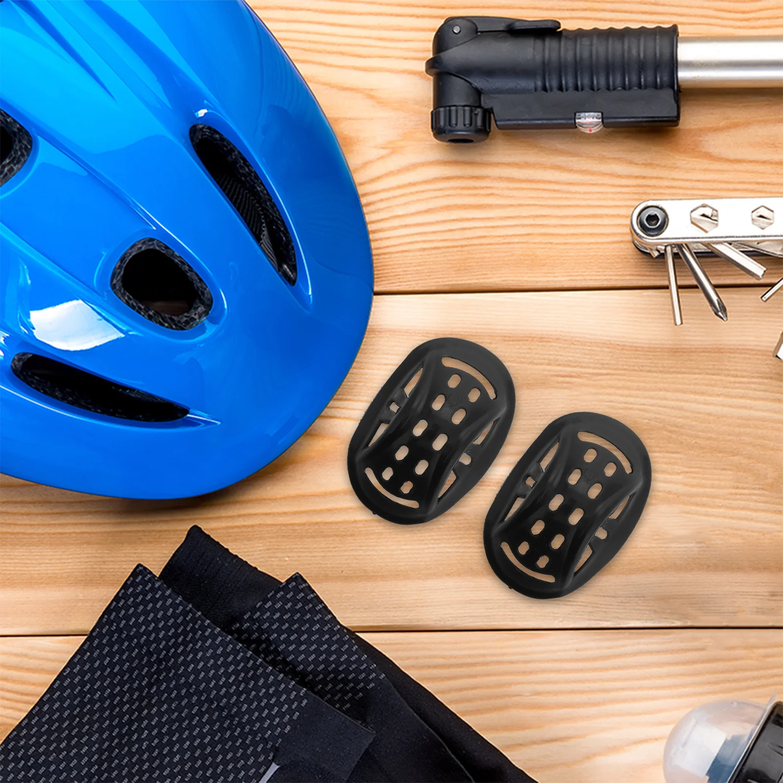 4 قطع من وسادات حماية الذقن وسادة بديلة من السيليكون الناعم للدراجات النارية والدراجات الكهربائية والراحة الواقية #2