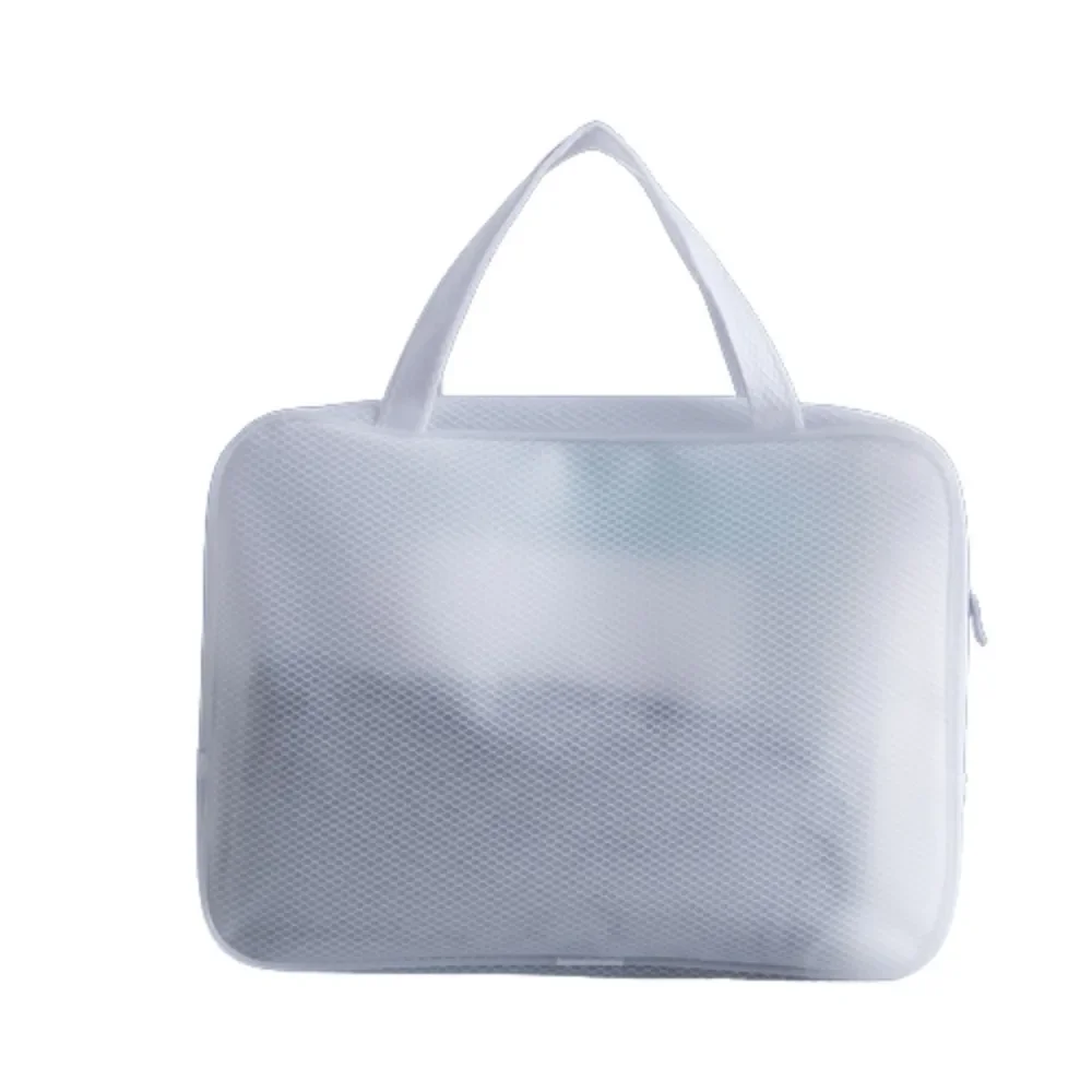 Waterproof Portable Cosmetic Bag with Large Capacity for Traveling and Business Trips