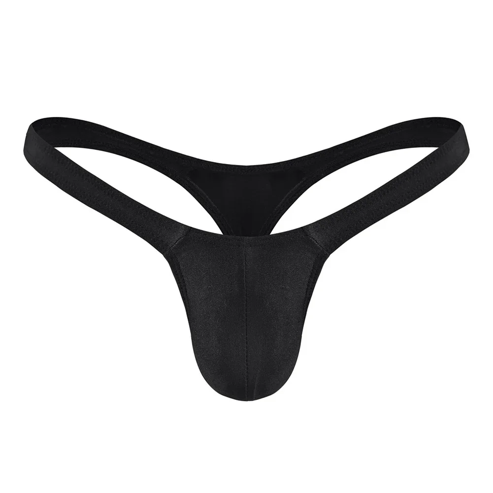 New Mens Low-Rise Pouch Cuecas Homme G String Sexy Bikini Enhance T-Back Thong Underwear Open Butt Thong Lingerie Homme Slip