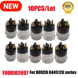 10pc Diesel F00RJ02697 FOORJ02697 Injector Solenoid Control Valve F 00R J02 697 For BOSCH Cummins 0445120 injector 0445120007