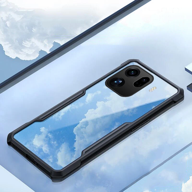 Skinlee For OPPO Find X9 Pro 5G Case Translucent Airbag Bezel Shockproof Plastic Hard Cover For OPPO Find X9 5G Back Casing