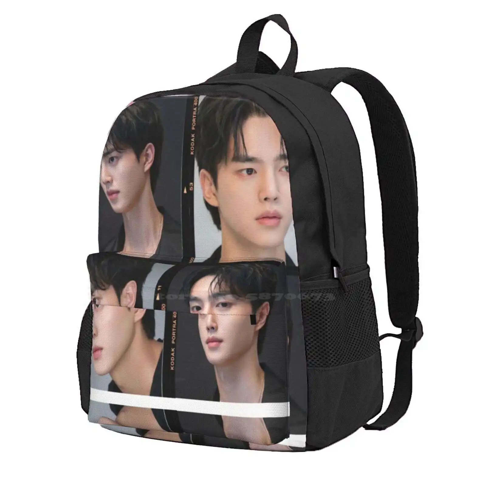 

Song Kang Hot Sale Schoolbag Backpack Fashion Bags Song Kang Nevertheless Navillera My Demon Lainysshop 2023 Black And White