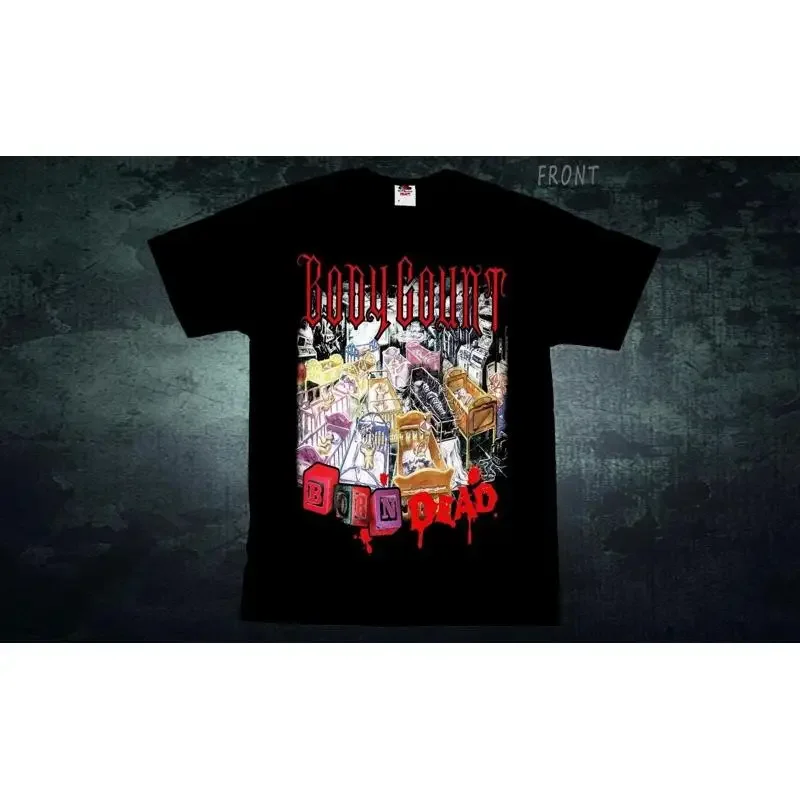 BODY COUNT Born Dead American Heavy Metal Band  T shirt TN0372