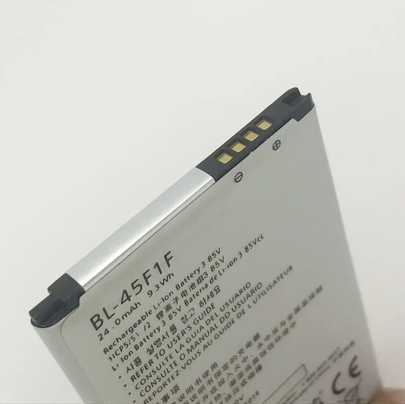 New 2410mAh BL-45F1F Replacement Battery For LG k8 K4 K3 M160 LG Aristo MS210 X230K M160 X240K LV3 (2017 version K8) BL45F1F