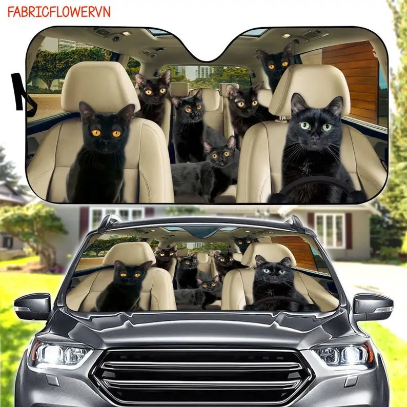 

Bombay Cat Car Sunshade, Bombay Cat Car Decoration, Bombay Cat Windshield, Cat Lovers Gift, Cat Car Sunshade, Gift For Mom, Gift