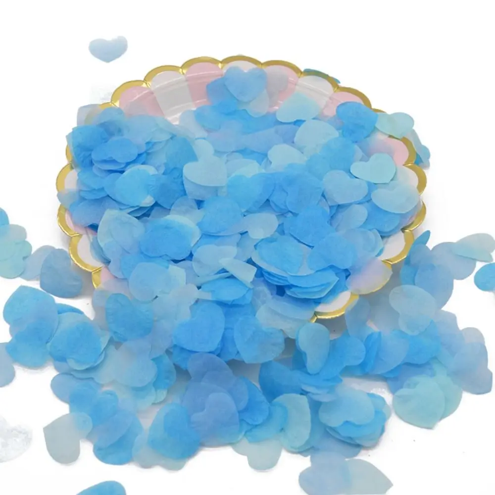 Decorative For Wedding Party Heart Shape Birthday Party Home Decor Tissue Paper Confetti Balloon Filler Party Supplies