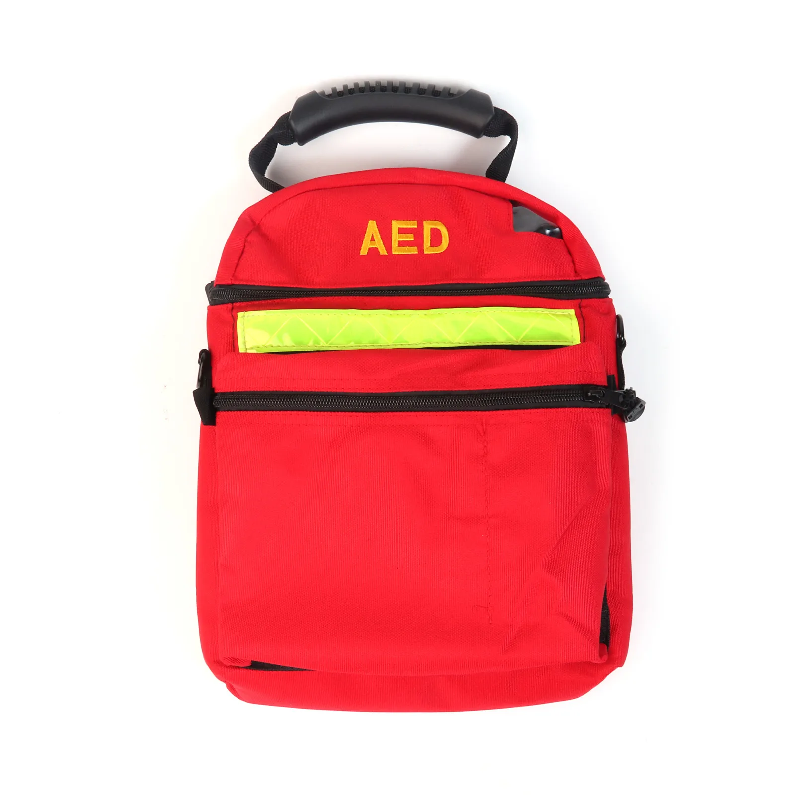 First Aid Bag AED Medical Bag 1st Aid Bag Empty Rescue Defibrillator Bag for Emergency Critical Healthcare Protection (Bag Only)