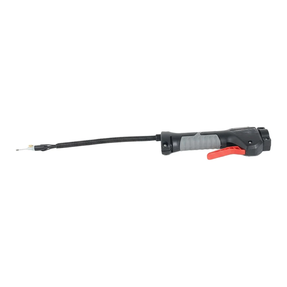 High-post Switch Side-Mount Trimmer Metal Components Portable Handling Ergonomic Grip Dark Gray For Hedge Trimming