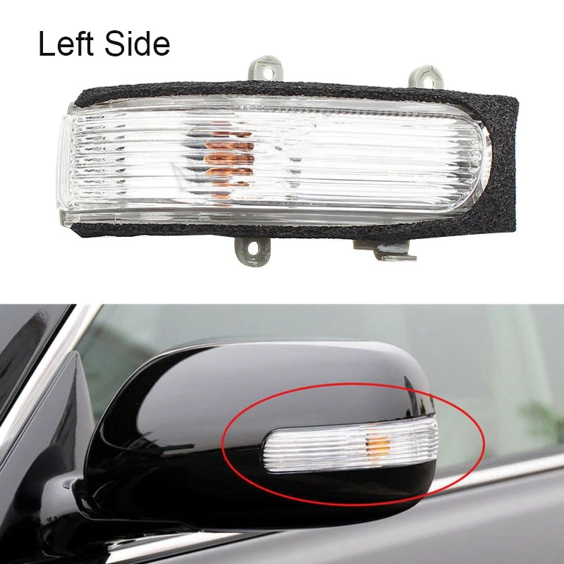 Left Side(Lh)Wing Mirror Door Indicator Lens Turn Signal Light For 2006-2011 Vios 2008-2013 81730-06060