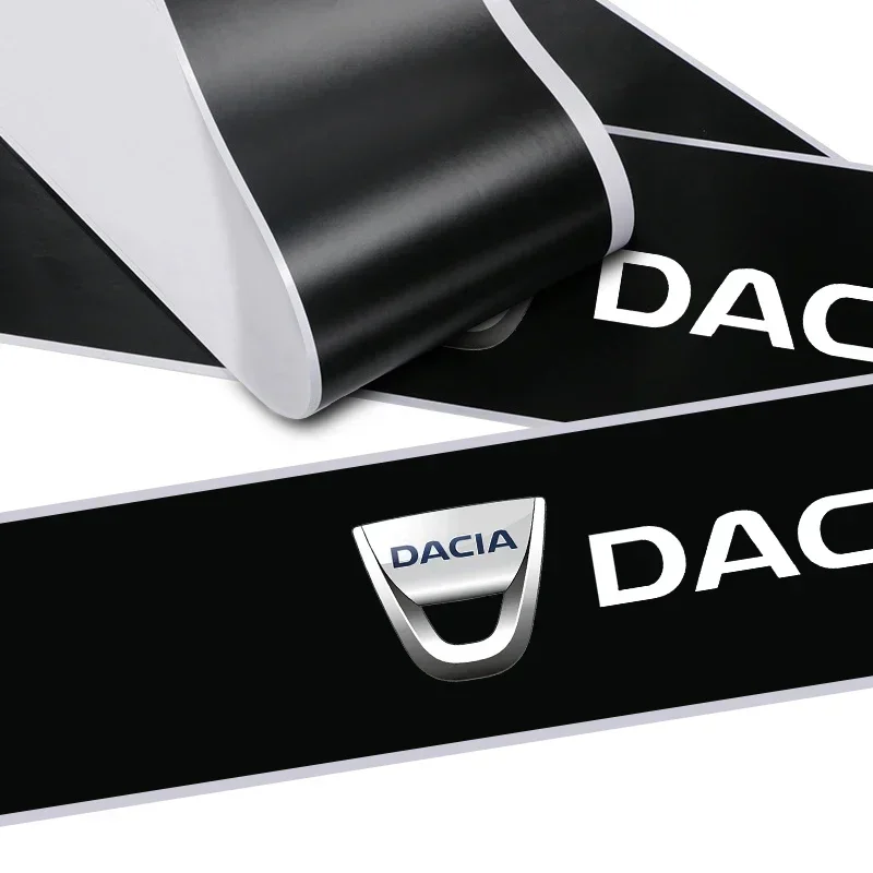 New Car front window shade decorative sticker For Dacia Duster Logan MCV Sandero Stepway Dokker Lodgy Car Accessories