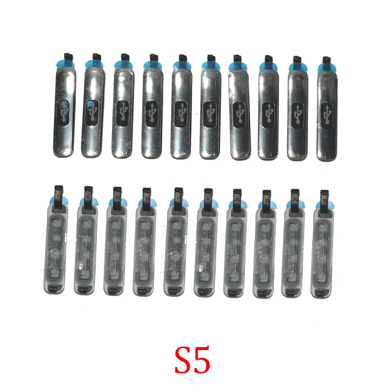 Pop USB Charing Port Cover For Samsung Galaxy S5 G900F G900H G900I I9600 S5 Duos Mini Phone Housing Frame New Charge Cover