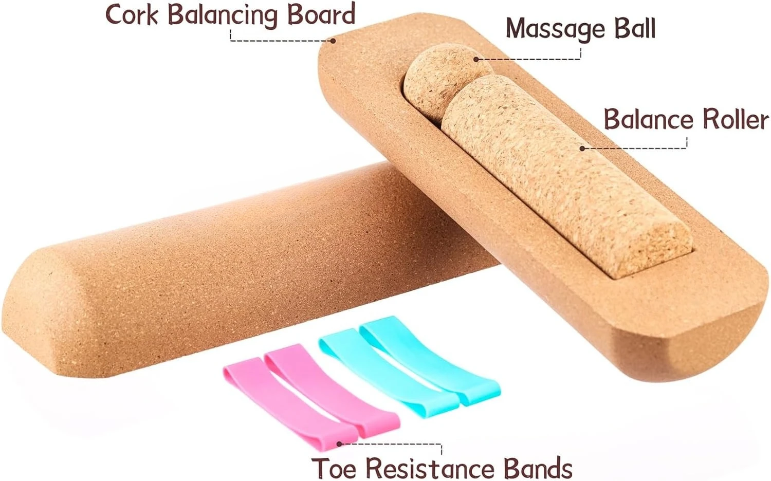 

Cork Balance Board — тренажер для балансировки стабильности пробки премиум-класса | Укрепитель стопы и лодыжки для улучшения мобильности, прямые продажи с фабрики