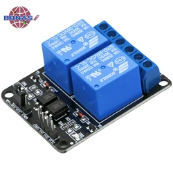 5V 12V Relay Module 2 Channel Low Level Trigger Board Shield with Optocoupler Relay Output for PIC AVR DSP ARM MCU Arduino