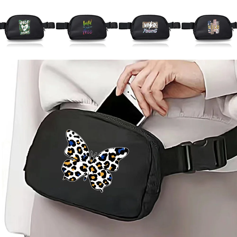 

Fanny Packs for Women Fashion Waist Packs Wild Series Crossbody Bags for Sport Running Organizer with Adjustable Strap