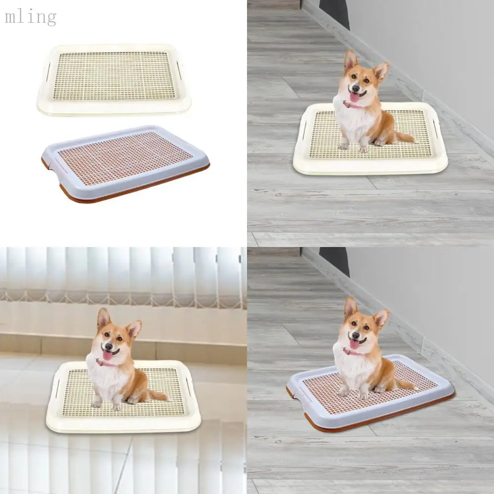 

Противоскользящие принадлежности для чистки маленьких собак и кошек, Съемный сетчатый горшок для собак, поднос для тренировок, держатель для хранения fl