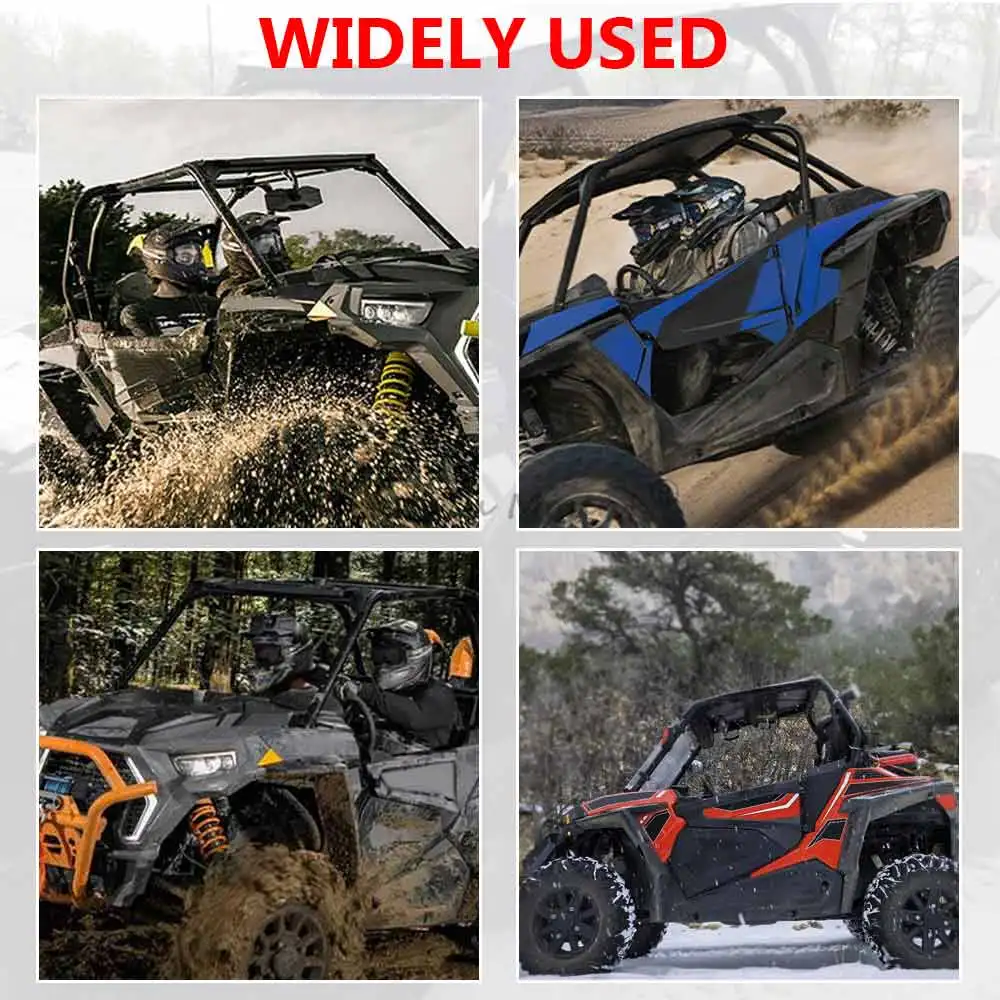 UTV Front Lower Door Panels Insert Black Matte Black For Polaris RZR XP 1000 High Lifter Edition #2879509 Accesssories