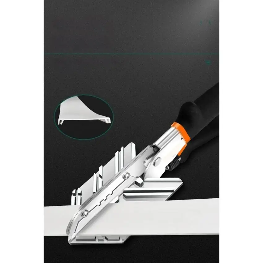 Adjustable Angle Cable Trunking Shear SK5 Steel Fits PVC Wood For Miter Cutting Tool Edge Trimmer Hand Tool Adjustable