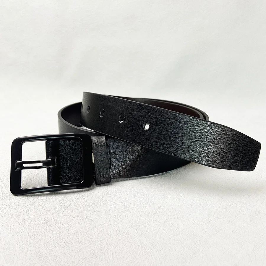 2025 جديد! دبوس كلاسيكي للرجال - حزام بإبزيم للجينز - حزام عصري ومتعدد الاستخدامات للرجال حزام مصمم فاخر