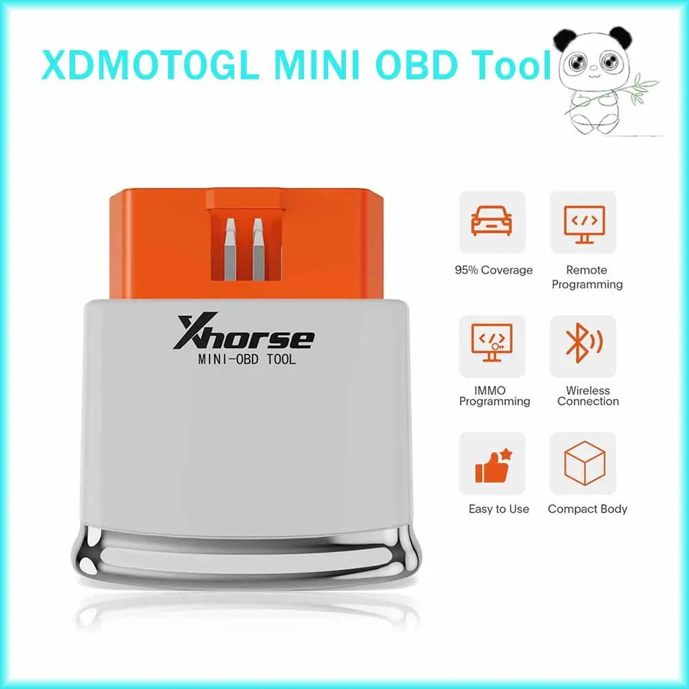 

Xhorse XDMOT0GL MINI OBD Tool FT-OBD(MINI-OBD) XDMOT0GL for Toyota Smart Key Support Add Key and All Key Lost OBD Programming