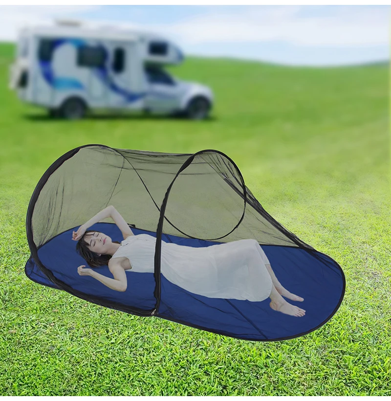 

2025 portable mosquito net foldable for camping travel mountain climbing adventure home outdoor instantly open Free installation