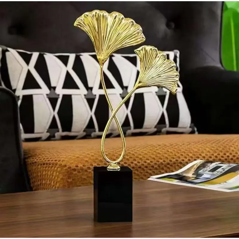 40.5X20.5x7cm American Simple Silver Leaf Decoration Sample Room Home Accessories TV Cabinet Study Table