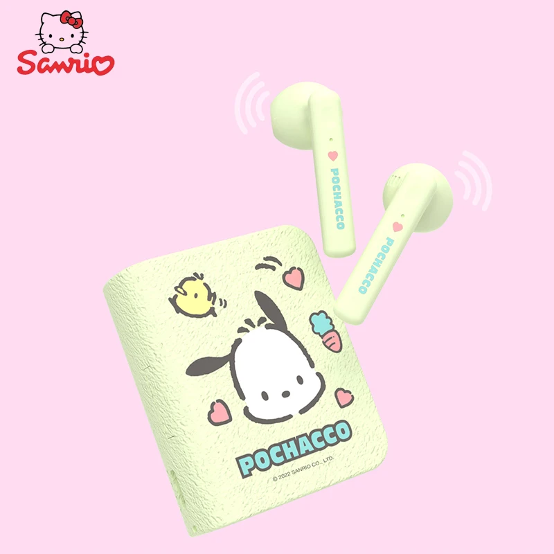 Sanrio Armband Bluetooth Headset Kawaii Cinna moroll meine Melodie Cartoon echte drahtlose Kopfhörer Kuromi Musikspiel Kopfhörer Geschenke