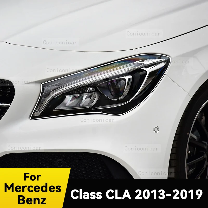 

Для Mercedes Benz CLA Class 2013-2019 автомобильные фары защитная пленка передний светильник прозрачный ТПУ аксессуары для фар
