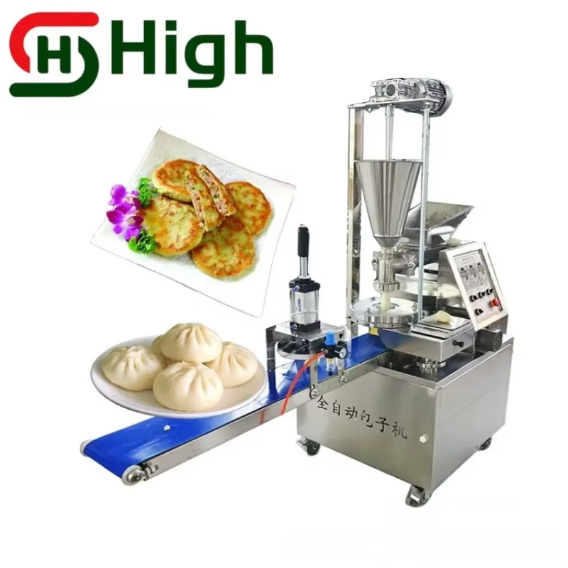 Intelligent Filled Forming Machine Electric Static Pressure Dough Feeding for Xiaolongbao Glutinous Pie Pastry Processor