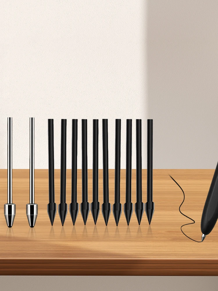 Titanium Alloy Plastic Fine Point Pencil Nibs with Clip Accurate Control Pencil Tips for Samsung Tab S22/S23/S24 Ultra S Pen
