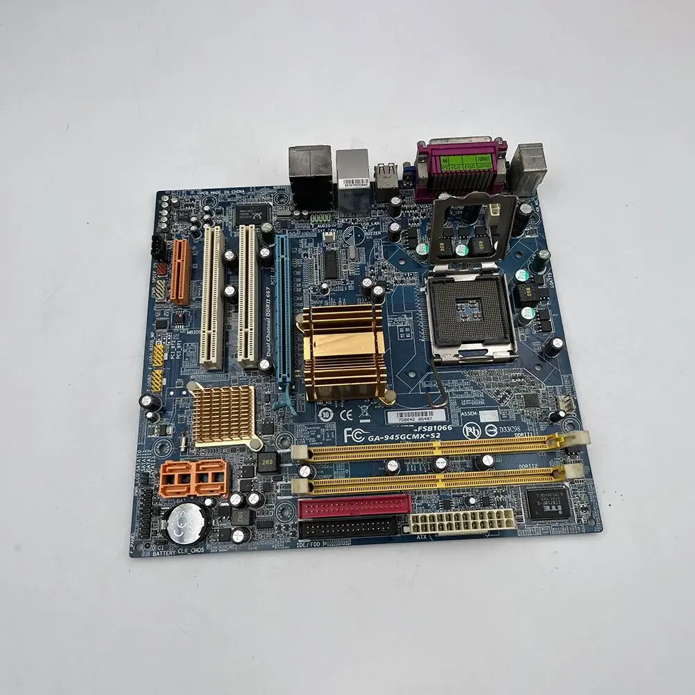 For Gig-abyte Desk-top Motherboard GA-945GCMX-S2