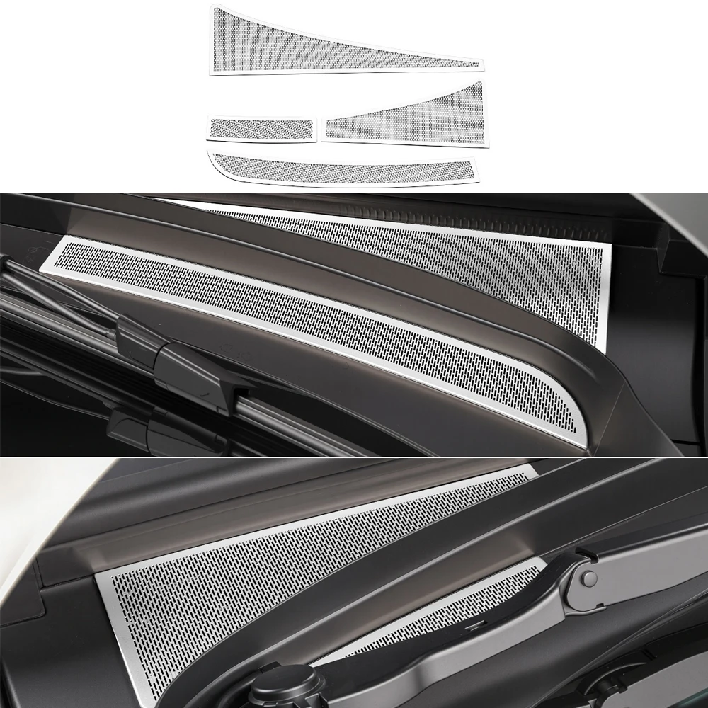 

For Lantu Mount Taishan 2025 2026 Front Hood Protective Cover Air conditioner Air inlet Dust And Anti Blocking Articles Retrofit