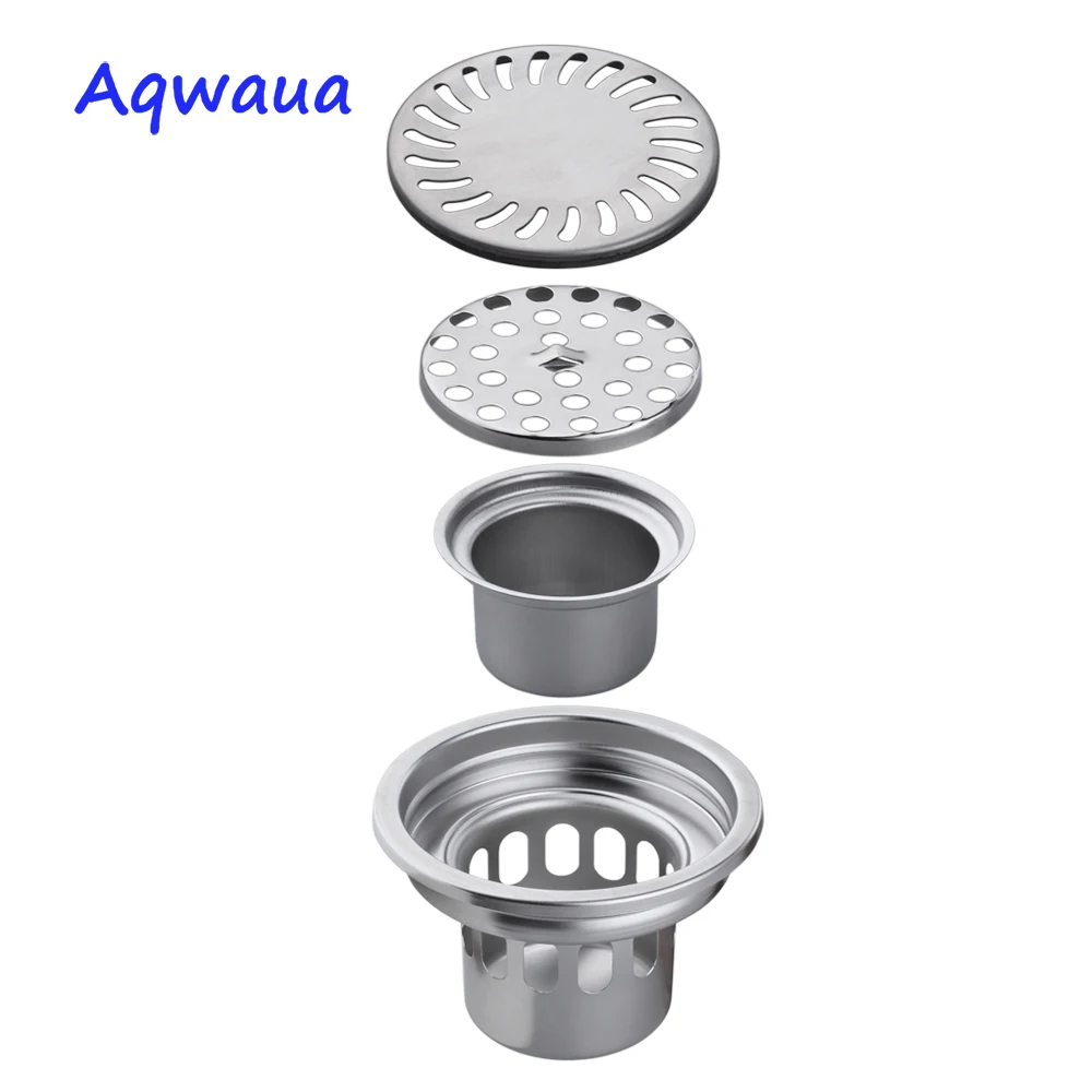 

Напольная дренажная крышка AQWAUA, дренаж для душа, душевые лейки для ванной комнаты, аксессуары для ванной, дренаж для кухни из нержавеющей стали 304