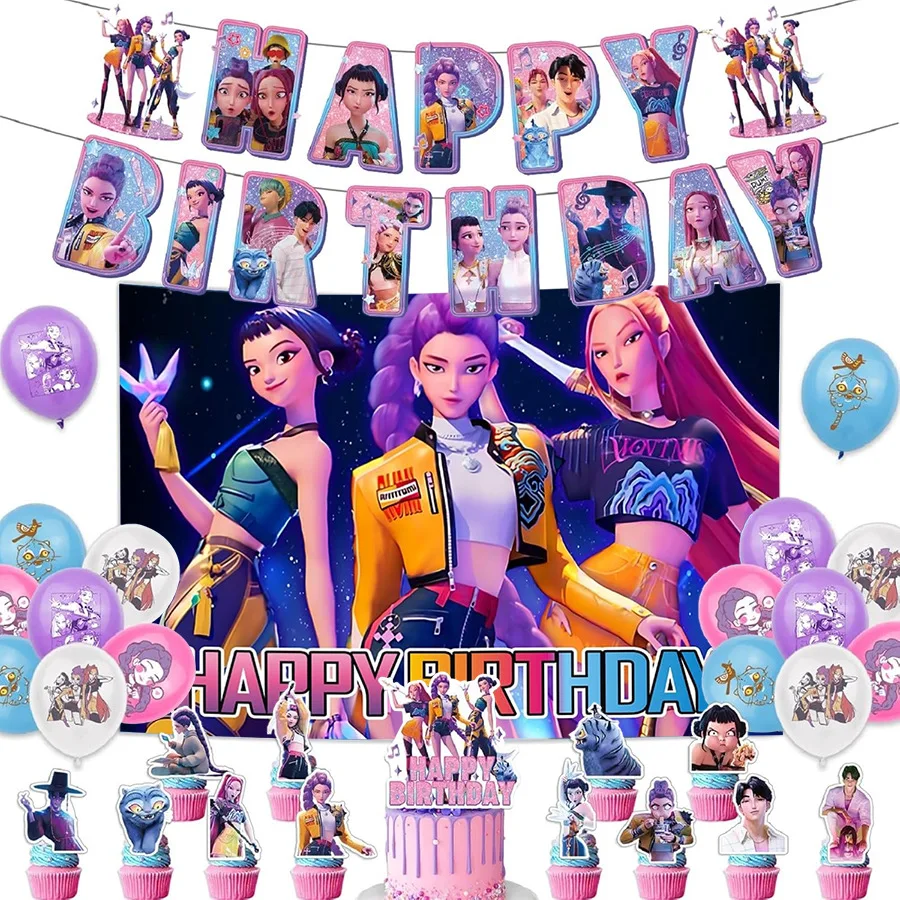 

New Witch Hunt Squad Themed Backdrop - Girls' Party Decorations, Scene Setup Supplies & Birthday Banner