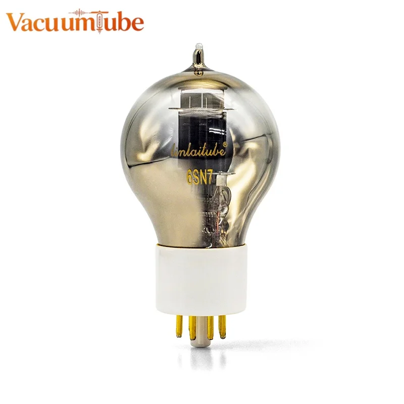 LINLAI 6SN7 Spherical Globe Bulb Dual Triode Vacuum Valve, Low Noise Preamp Tube Replace CV181 6N8P For Vintage HiFi Tube Amp