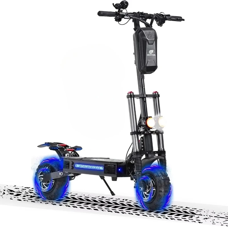 

Warehouse Chinese Scooter Manufacturers 6000W 85KM Speed Folding Dual Motor Electric Scooter Adult