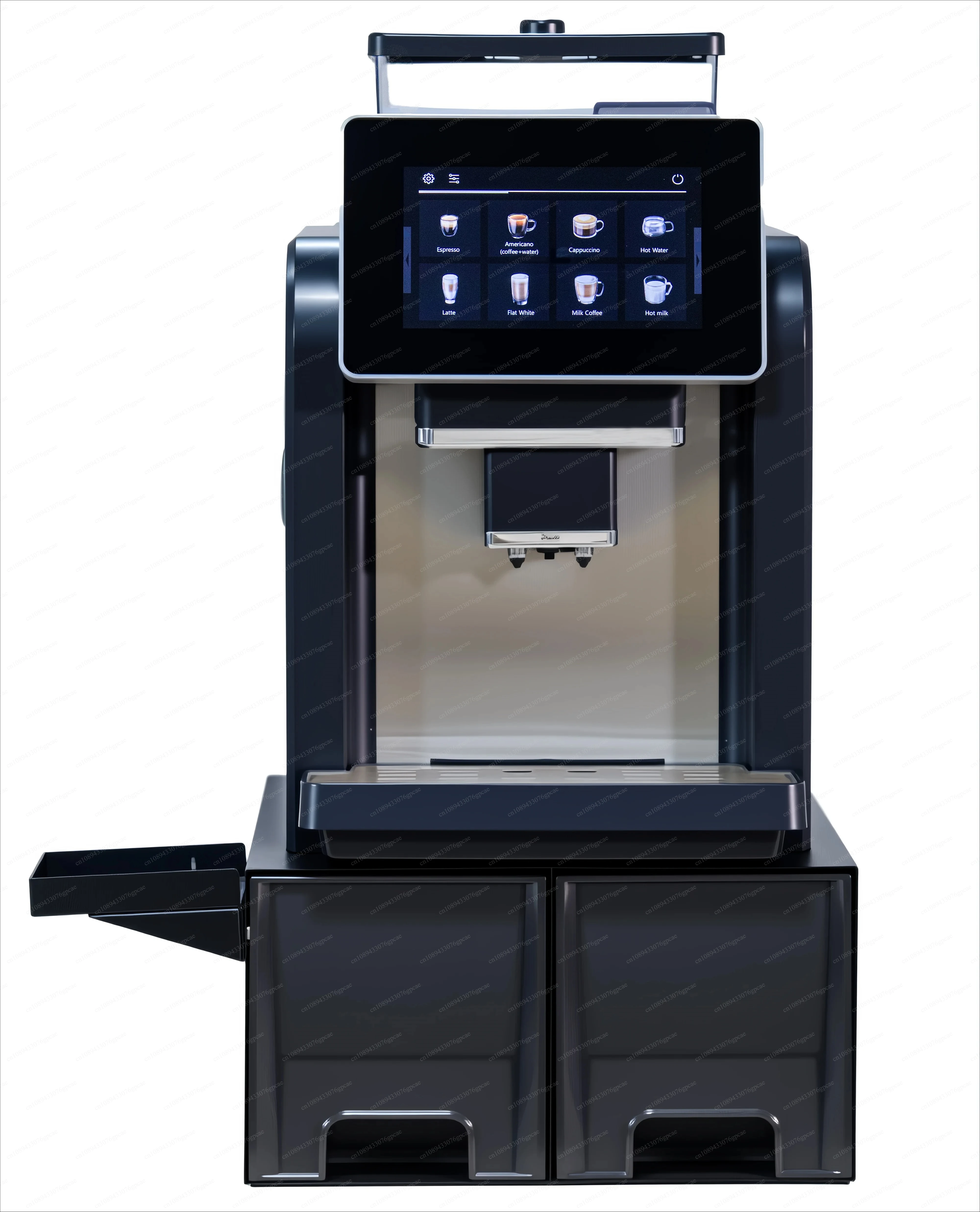 With Bean Grinder and Milk Frother CE Electric Commercial Coffee Machine 19 Bar Espresso Machine Fully-Automatic Espresso Maker