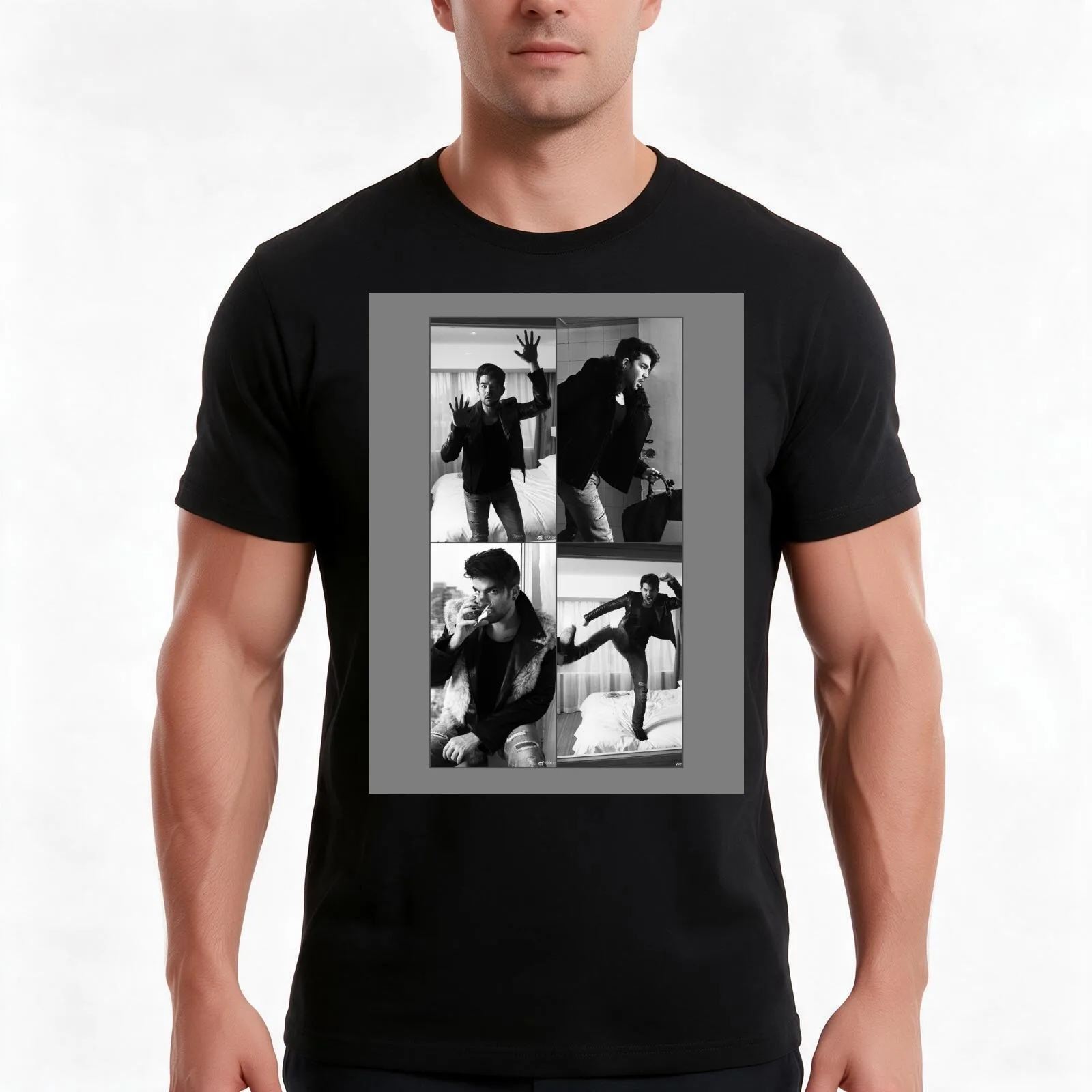 Adam Lambert T-Shirt Summer Casual Cotton Tee Oversized Streetwear Tops Vintage Graphic Print Loose Fit Short Sleeve
