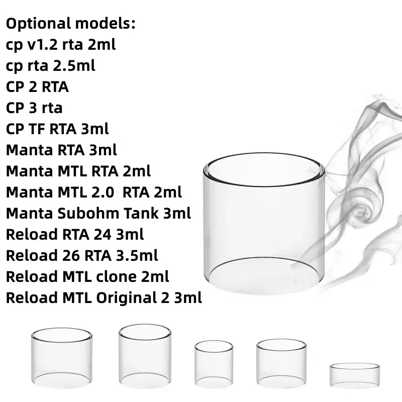 YUHETEC Centrifugal Tube for ADVKEN cp v1.2 rta cp Manta  Manta MTL  Reload RTA 24  Reload 26