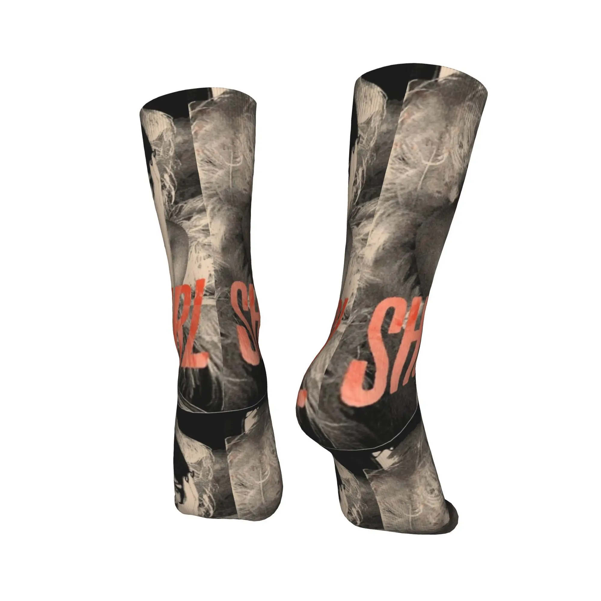 쇼걸 앨범 스타킹 트렌디 양말 남여 공용 남성 편안한 양말 가을 달리기 스포츠 프린트 항균 양말 선물