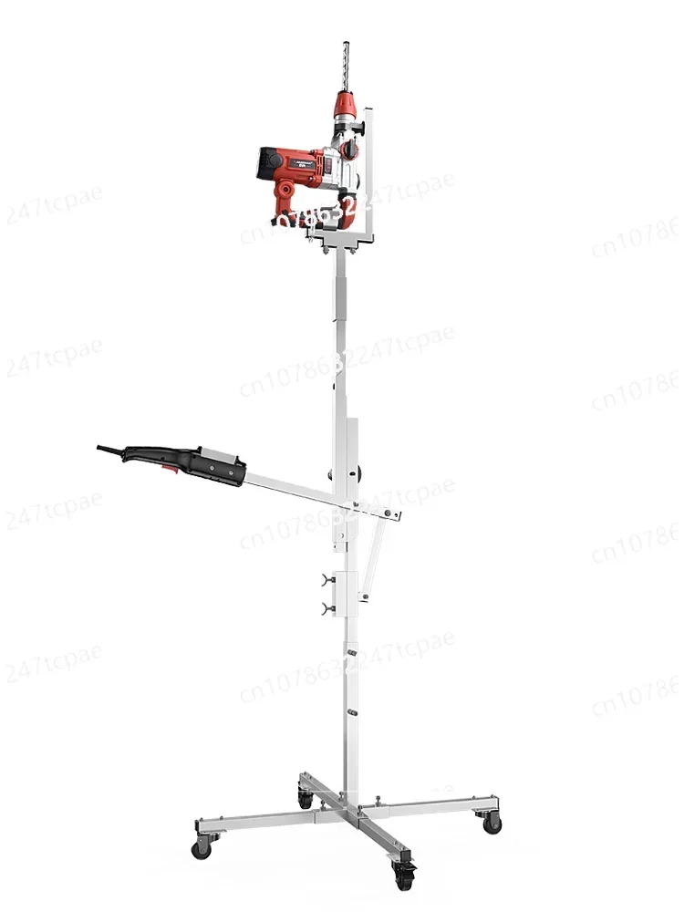 

Electric hammer bracket ceiling impact drill drilling artifact electric fixed support rod punching lifting shelf
