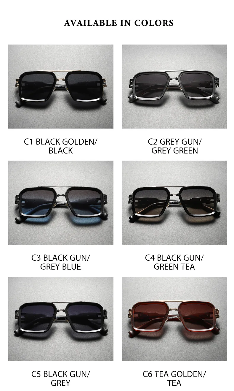 2025, neue Unisex-Sonnenbrille, vielseitiger Modetrend, Doppelstrahl-Design, Sonnenbrille, Mann und Frau, Brillen, Steam Punk, UV400-Sonnenbrille – Detail 7